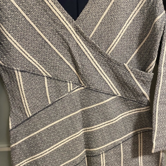 Anthropologie Wrapped Stripe Column Dress - XS - Picture 3 of 5
